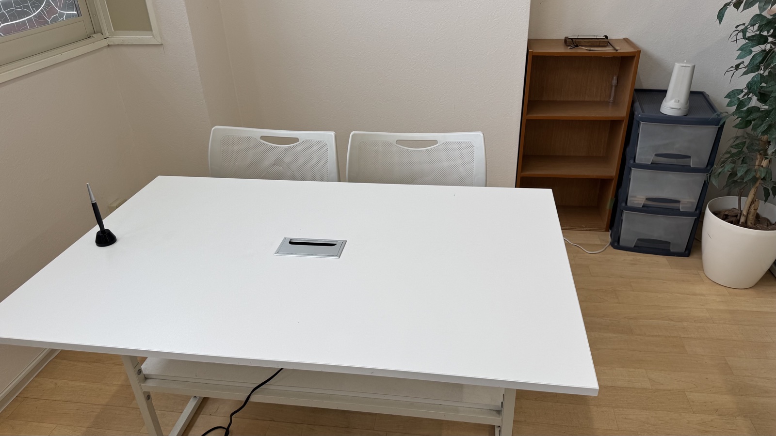 1on1コーチングの面談室